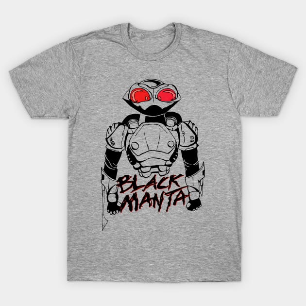 Black Manta T-Shirt by Ace20xd6